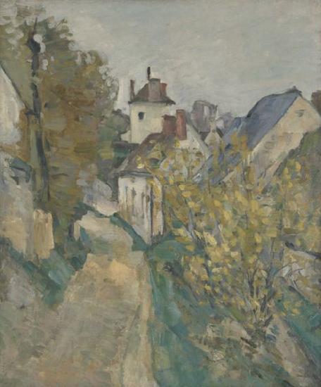 Paul Cezanne La maison du Docteur Gachet a Auvers-sur-Oise France oil painting art